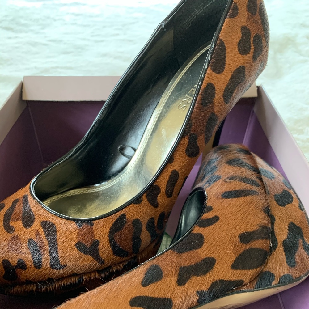 Bakers Leopard Print Heels